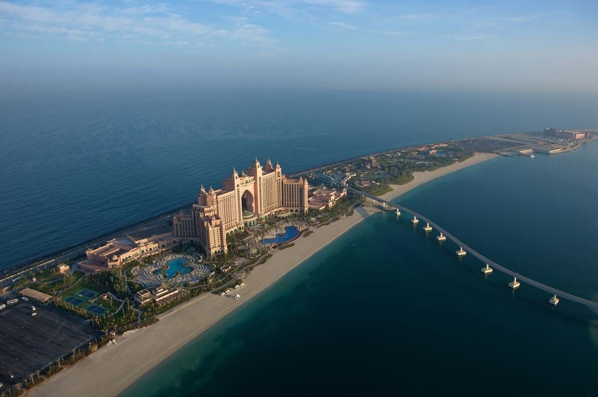 Palm Jumeirah and Atlantis