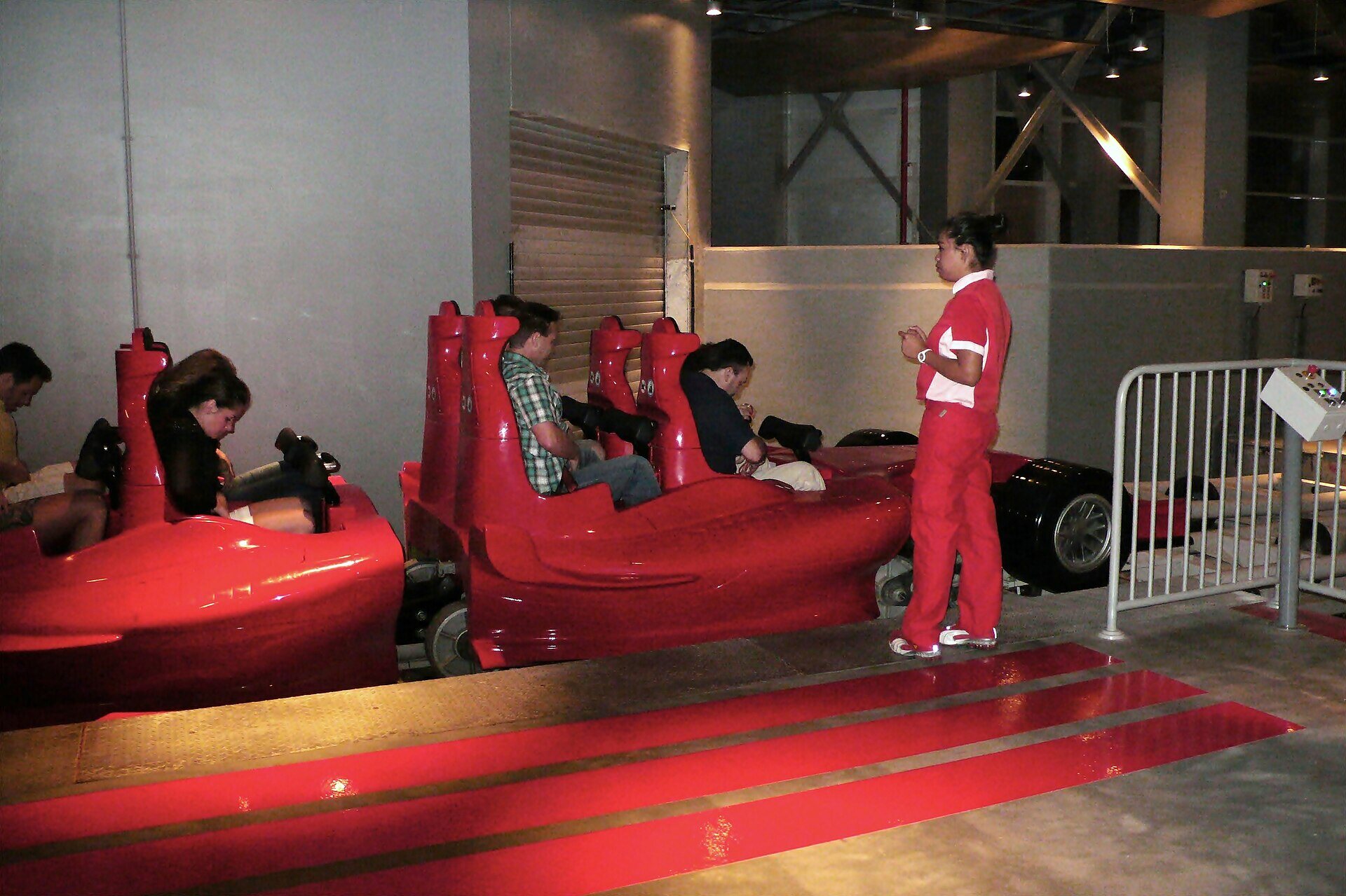 Formula Rossa roller coaster