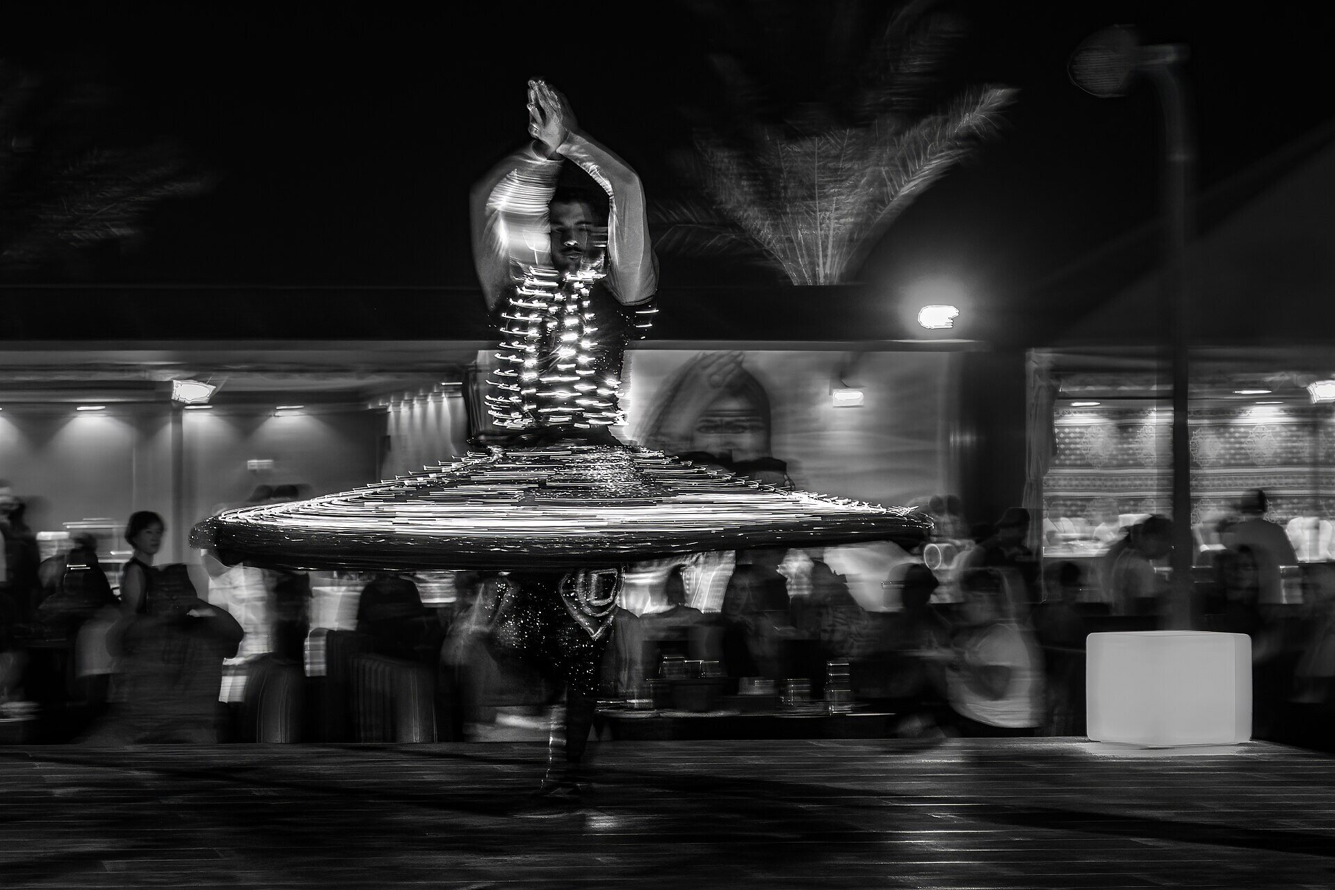 Live desert entertainment