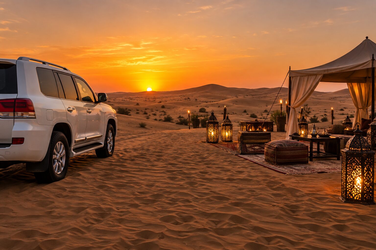 Private Luxury Desert Safari at Bab Al Shams